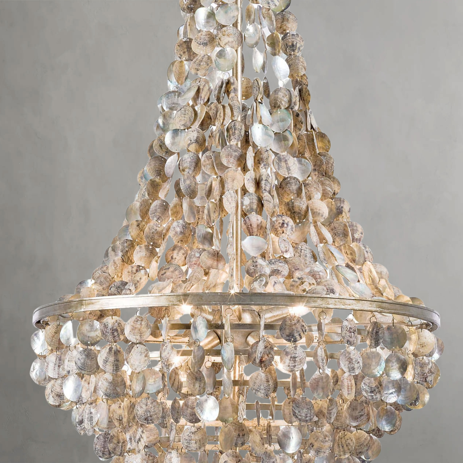 Pearl Seashell Pendant Light