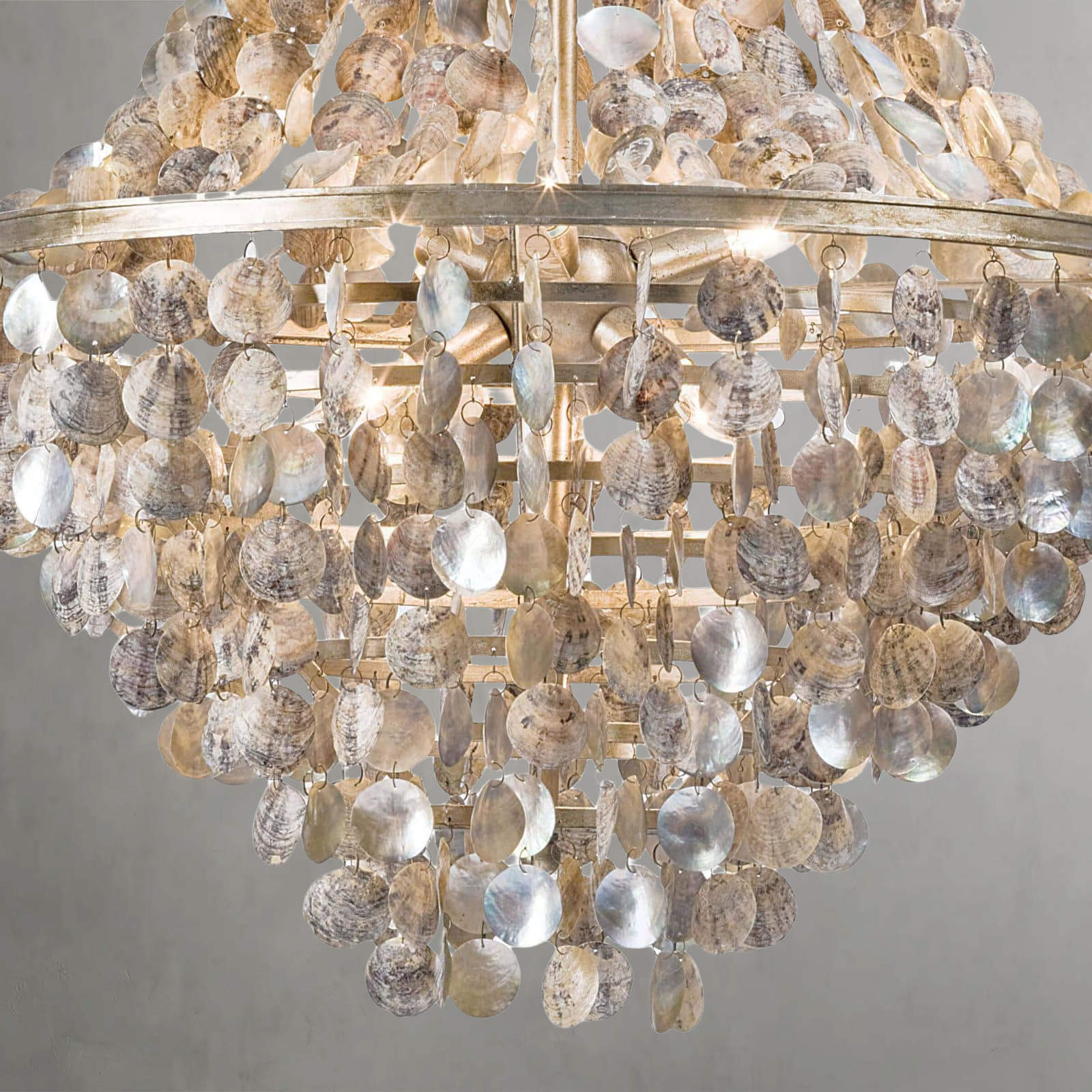 Pearl Seashell Pendant Light