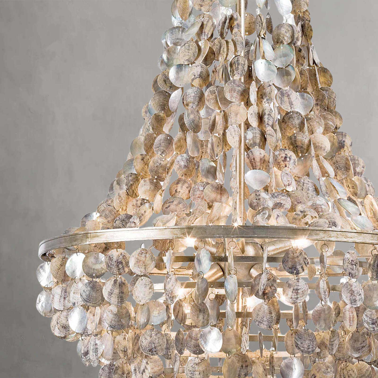 Pearl Seashell Pendant Light