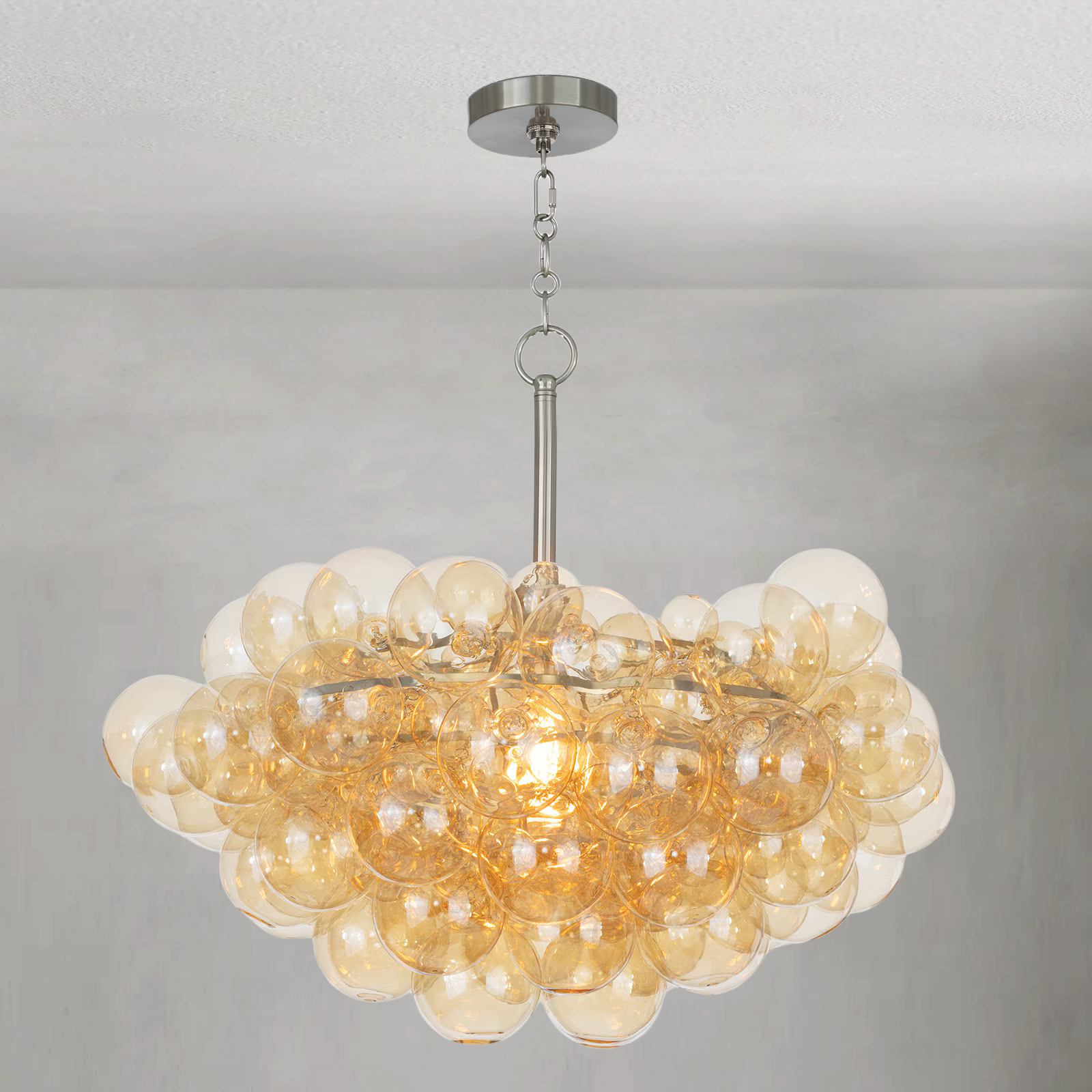 Nebula Chandelier Amber