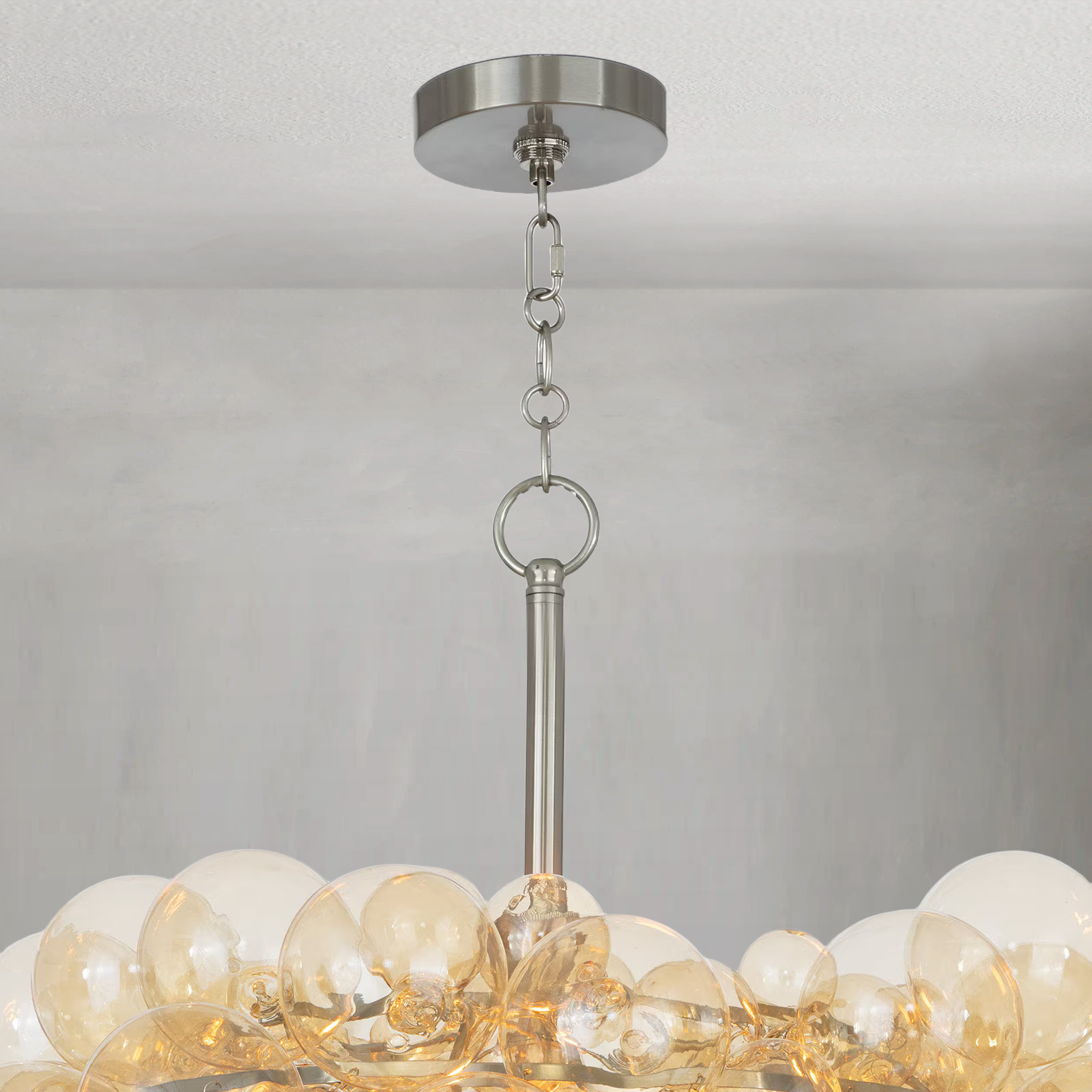 Nebula Chandelier Amber