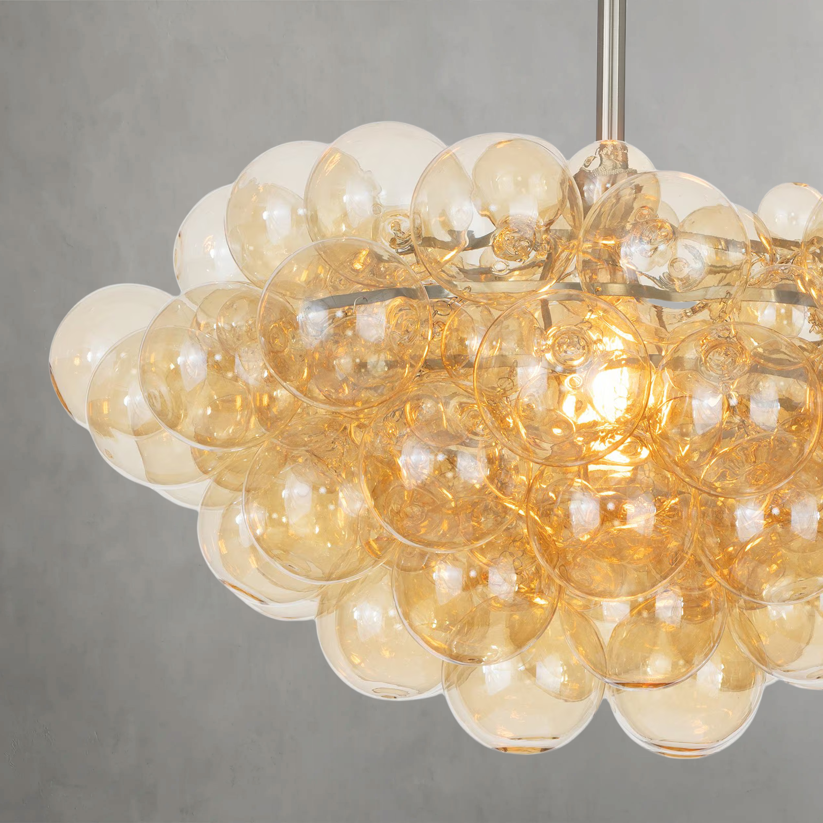 Nebula Chandelier Amber