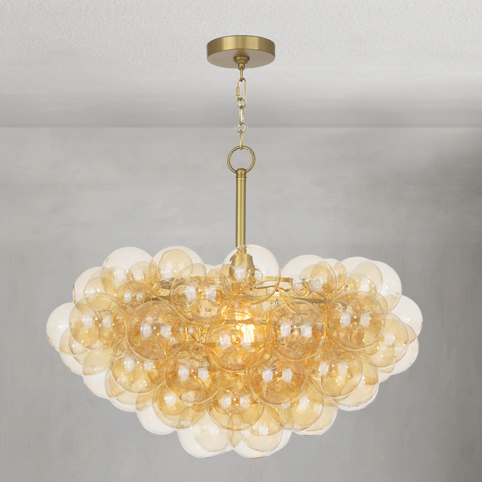 Nebula Chandelier Amber