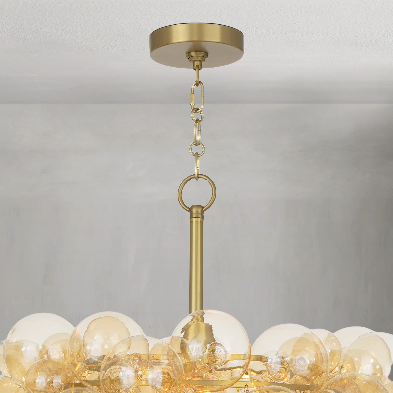 Nebula Chandelier Amber