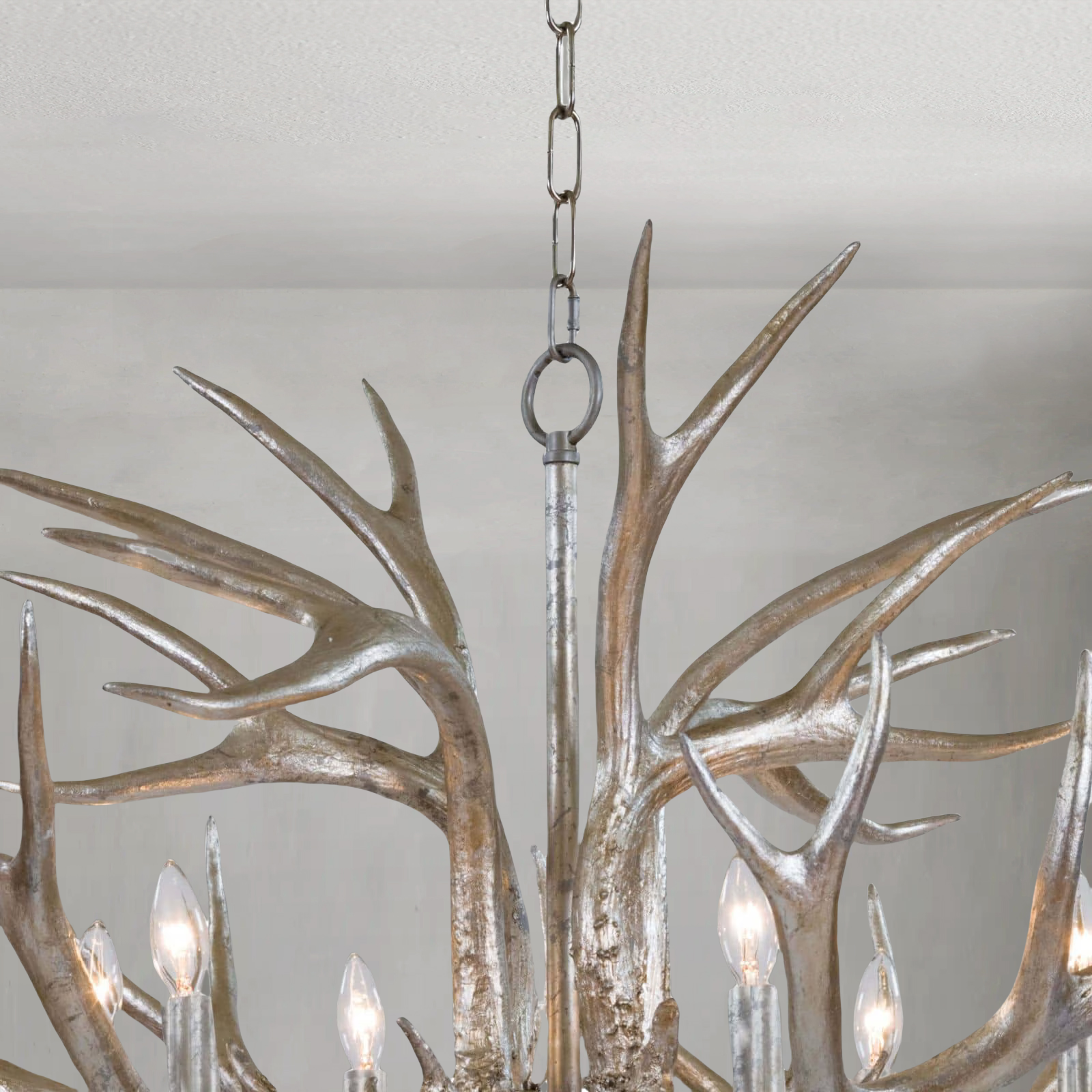 Modern Antler Chandelier