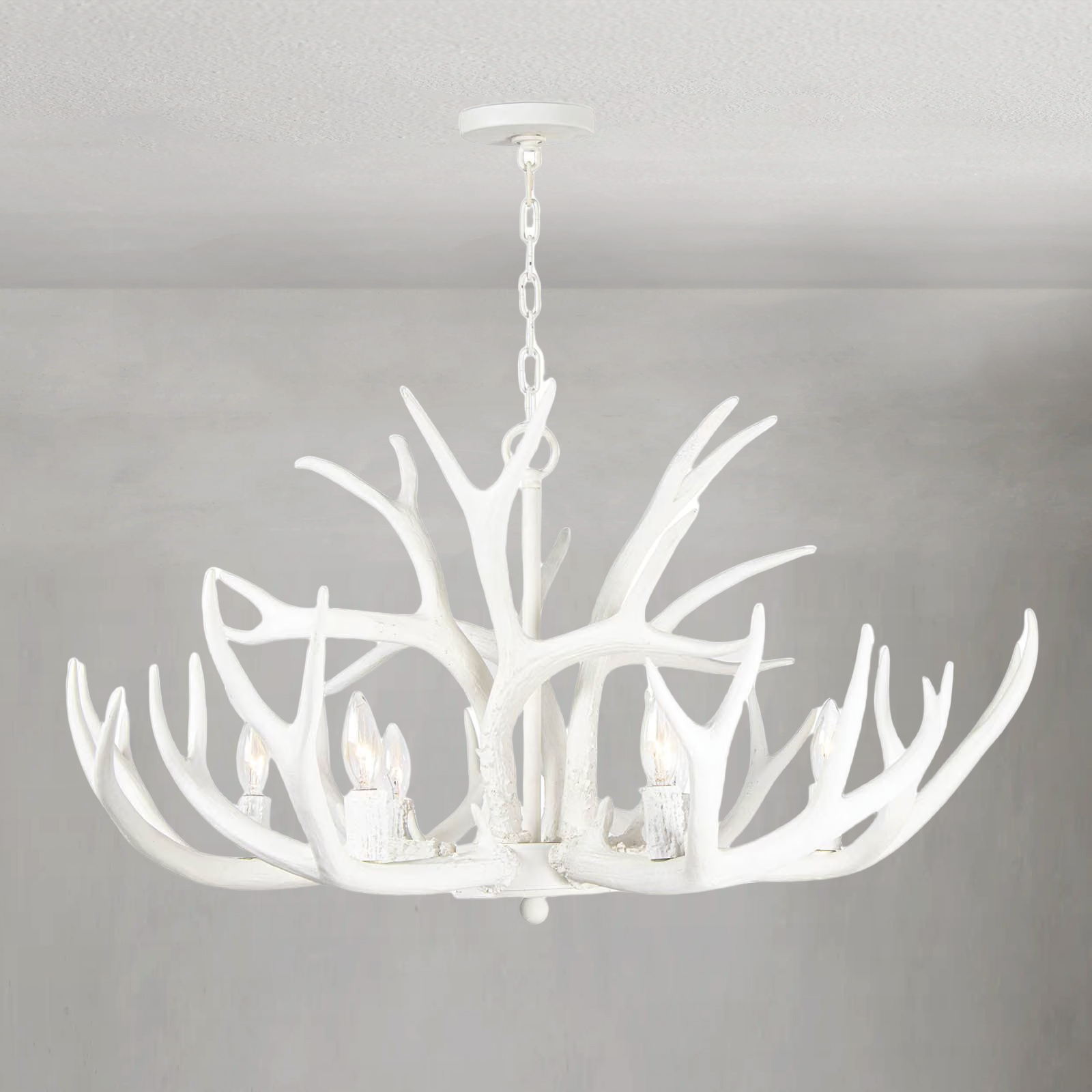 Modern Antler Chandelier