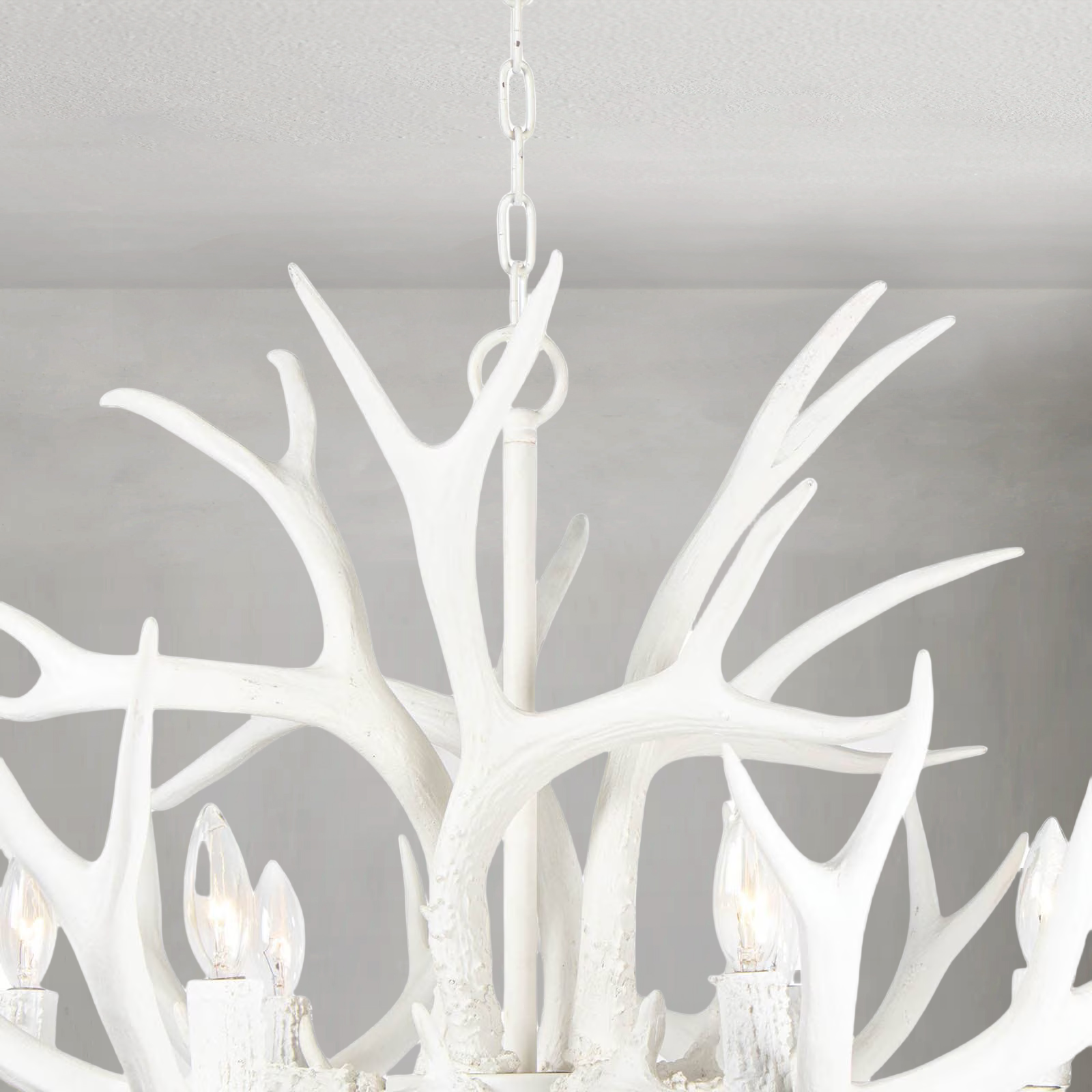 Modern Antler Chandelier