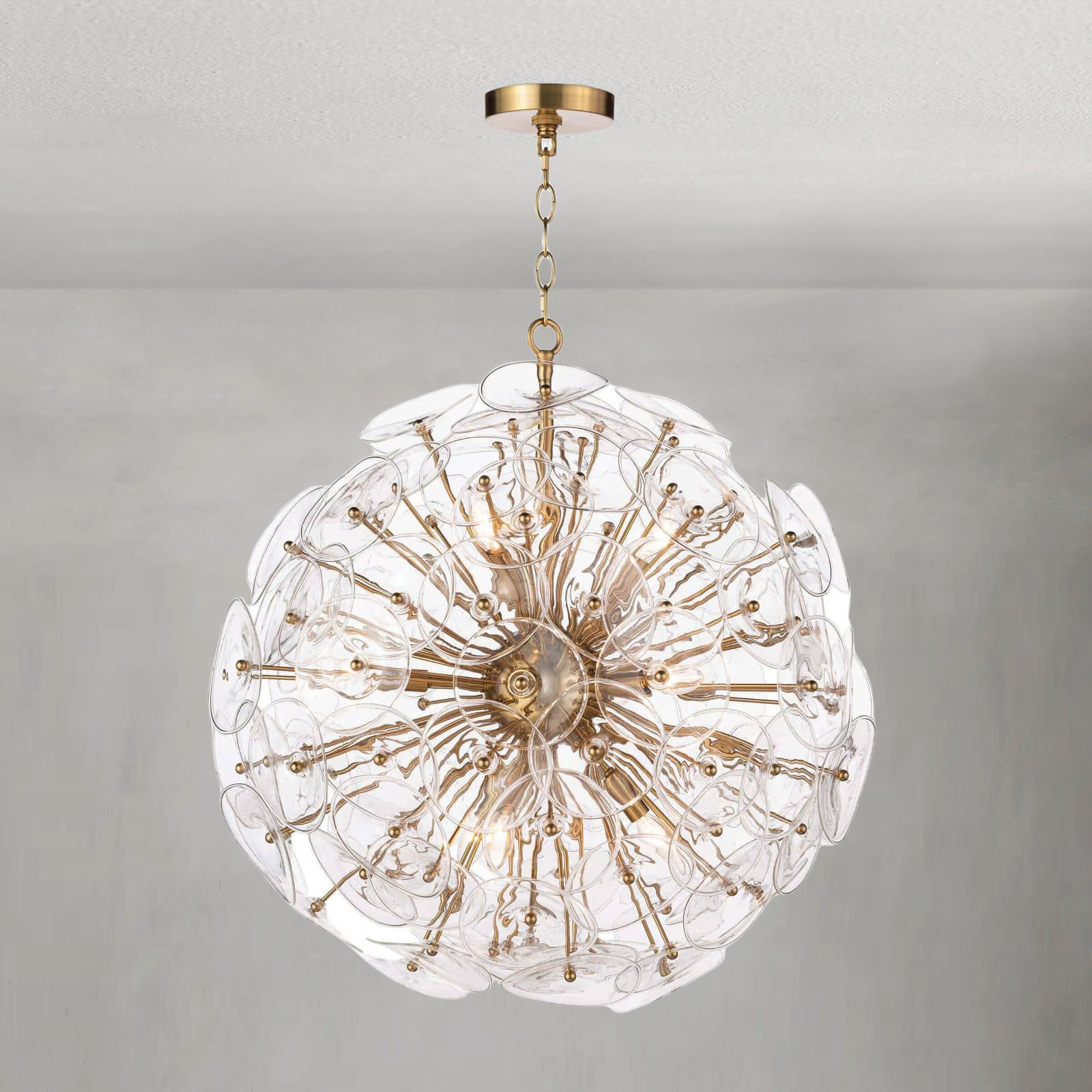 Polara Glass Chandelier Small