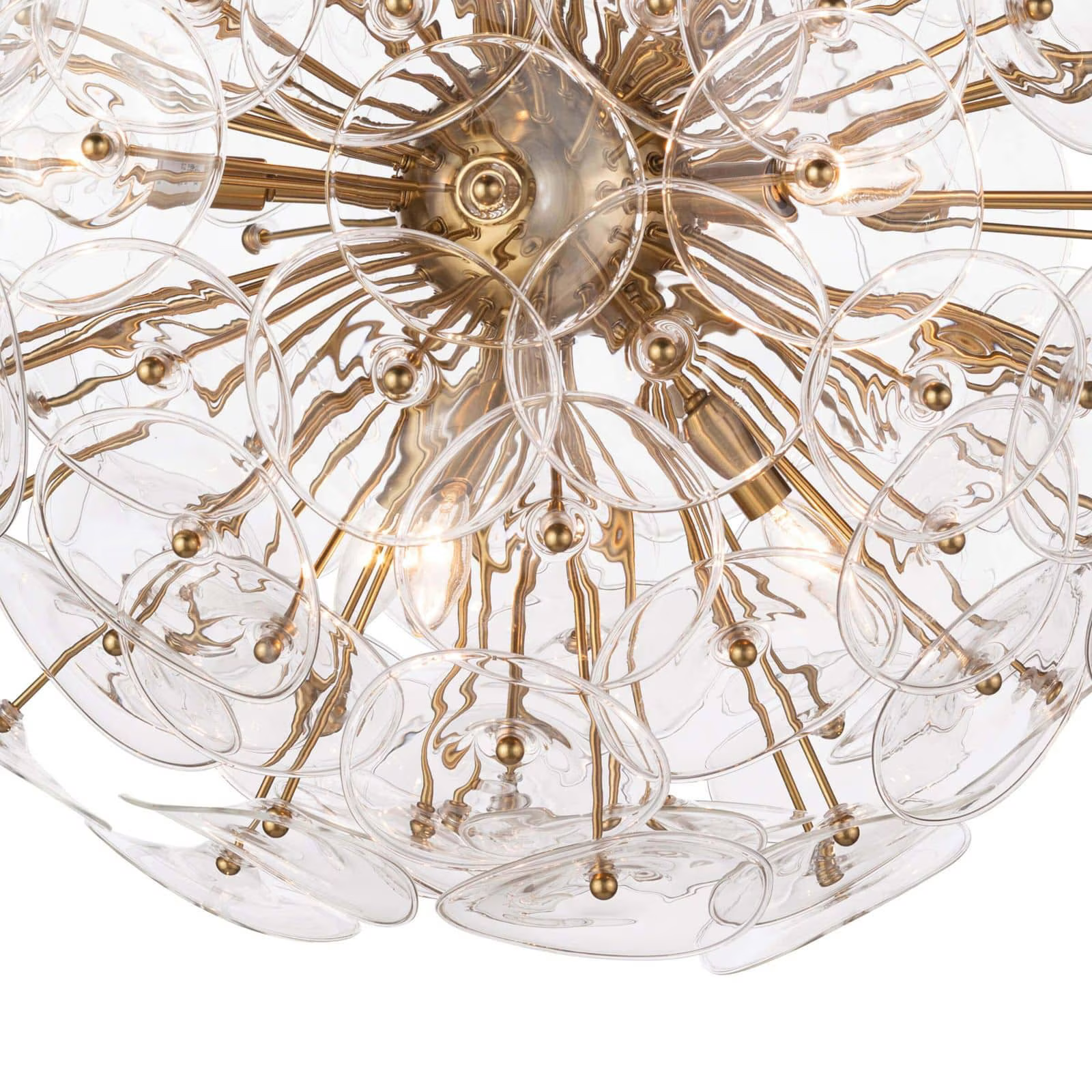 Polara Glass Chandelier Small