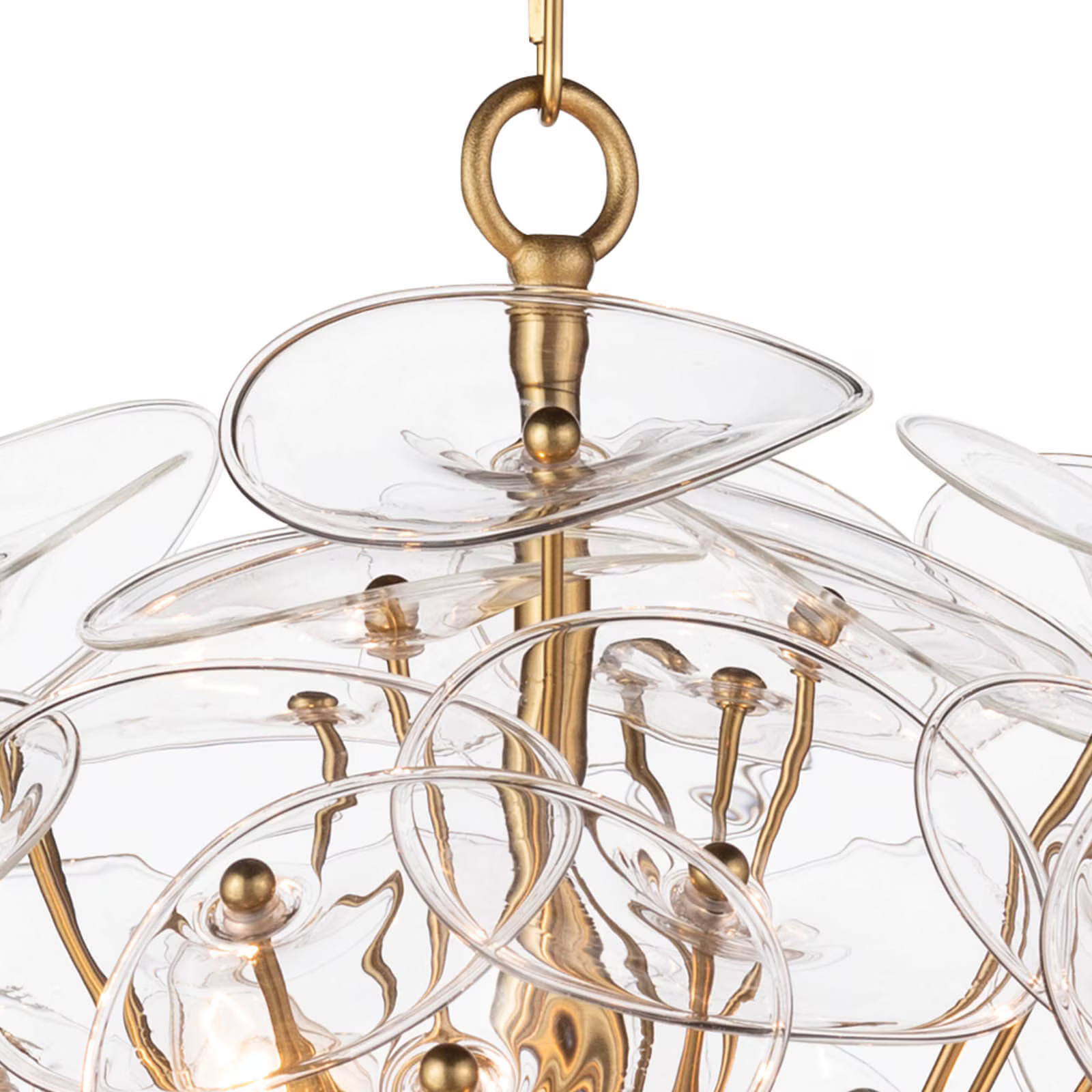 Polara Glass Chandelier Small