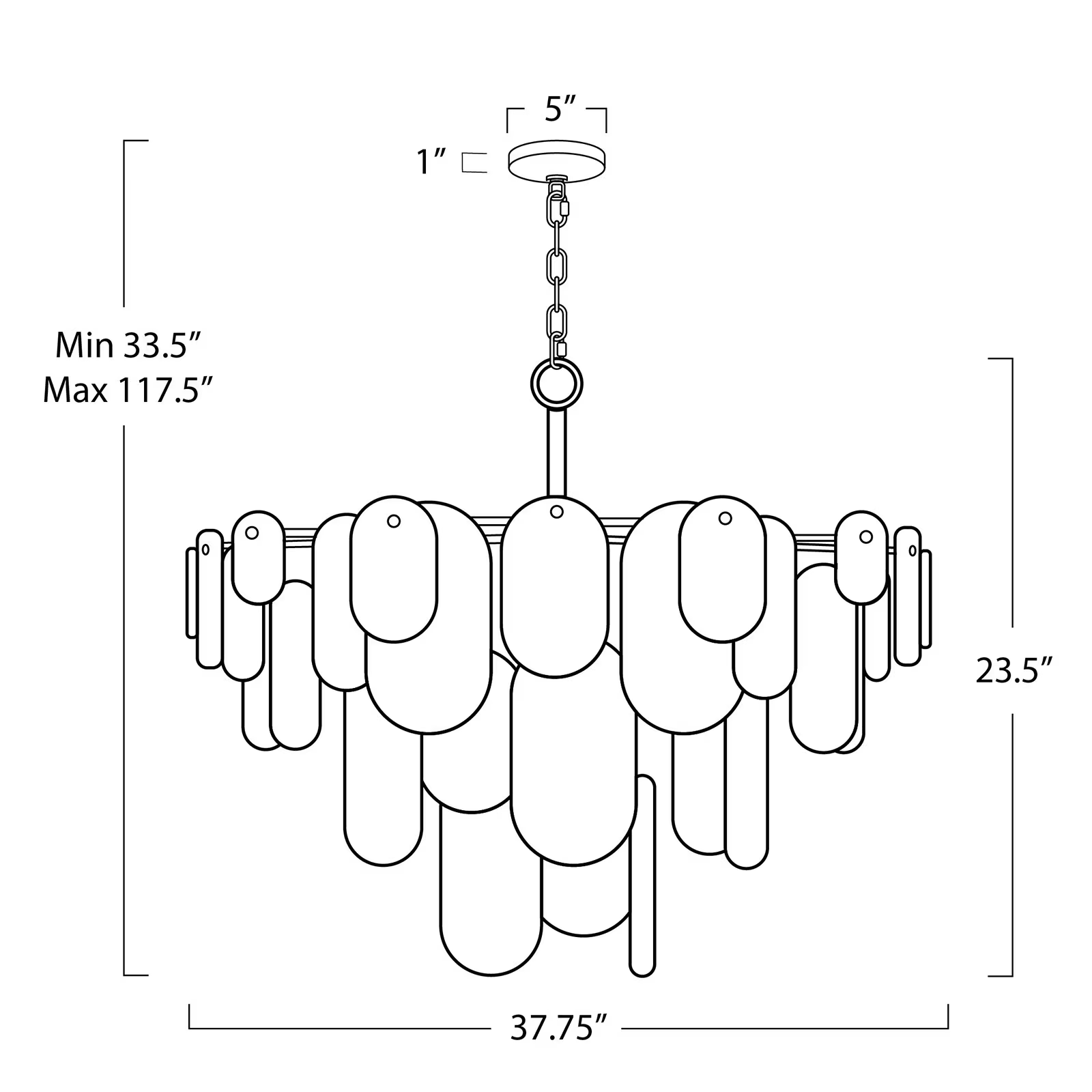 Lyrica Chandelier