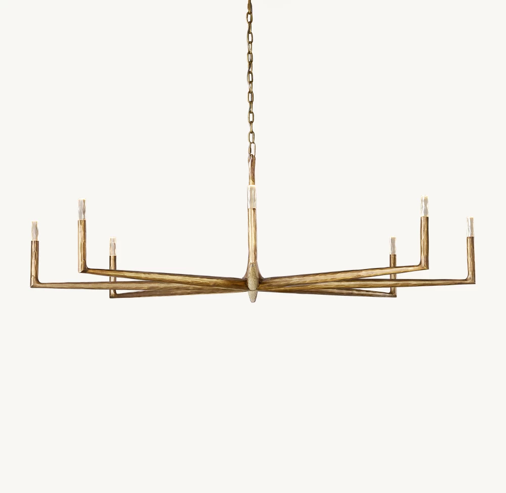 Thaddeus Round Chandelier 72"