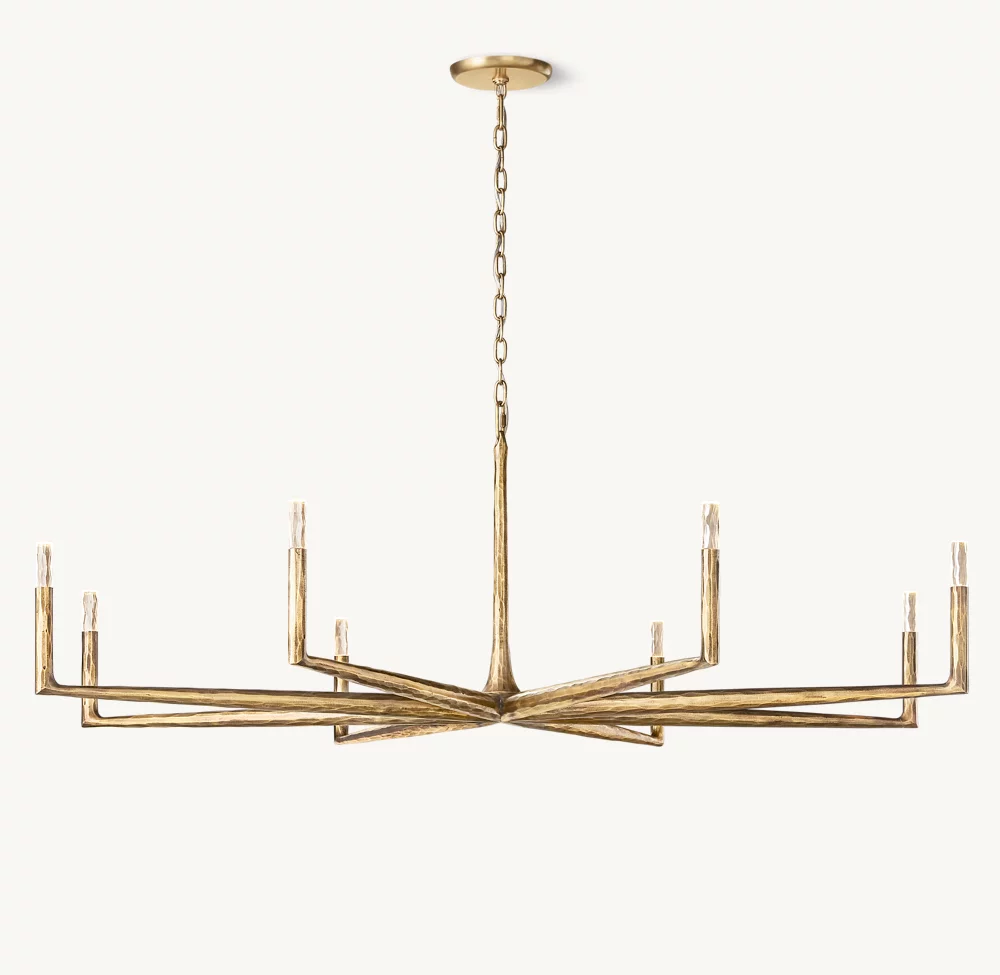 Thaddeus Round Chandelier 72"