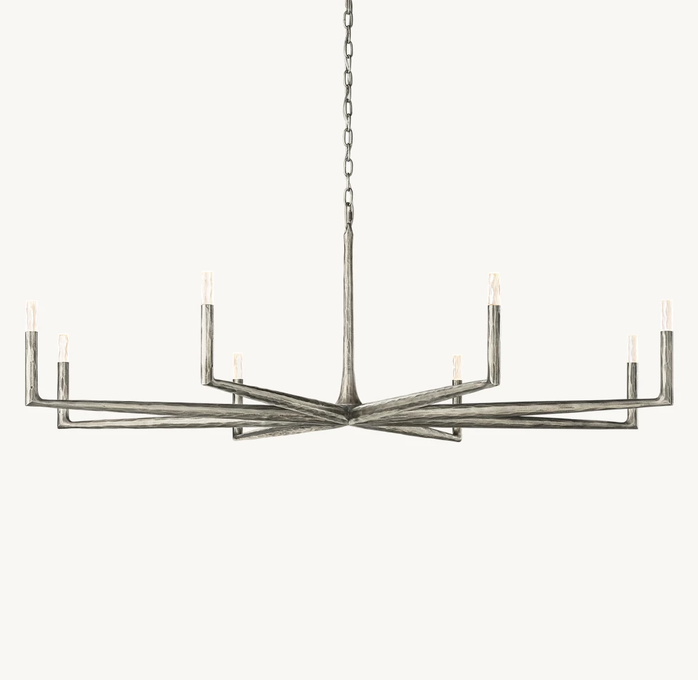 Thaddeus Round Chandelier 72"