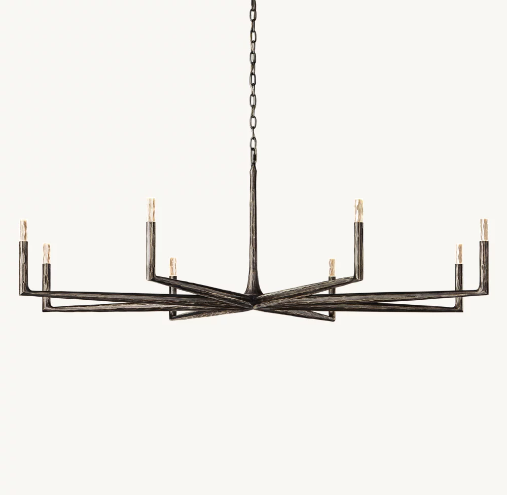 Thaddeus Round Chandelier 72"