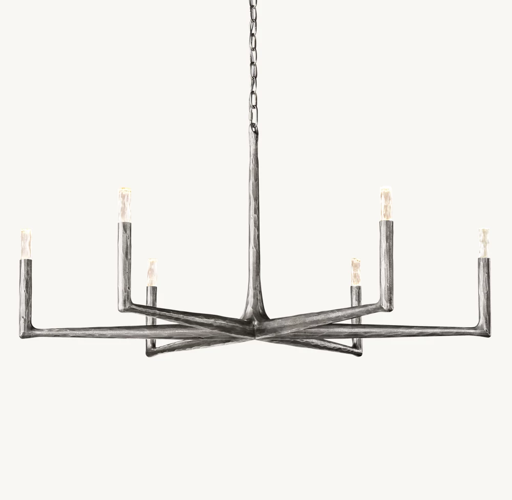 Thaddeus Round Chandelier 48"