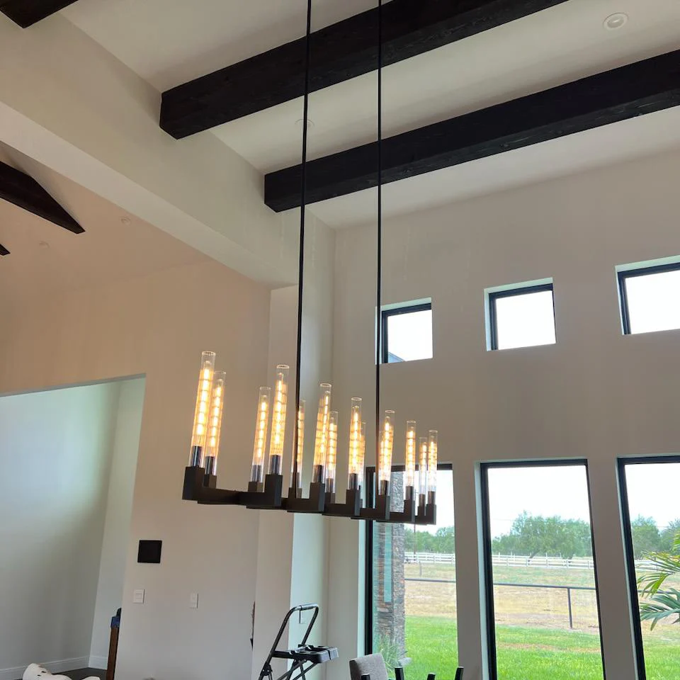 Caneluxe Linear Chandelier