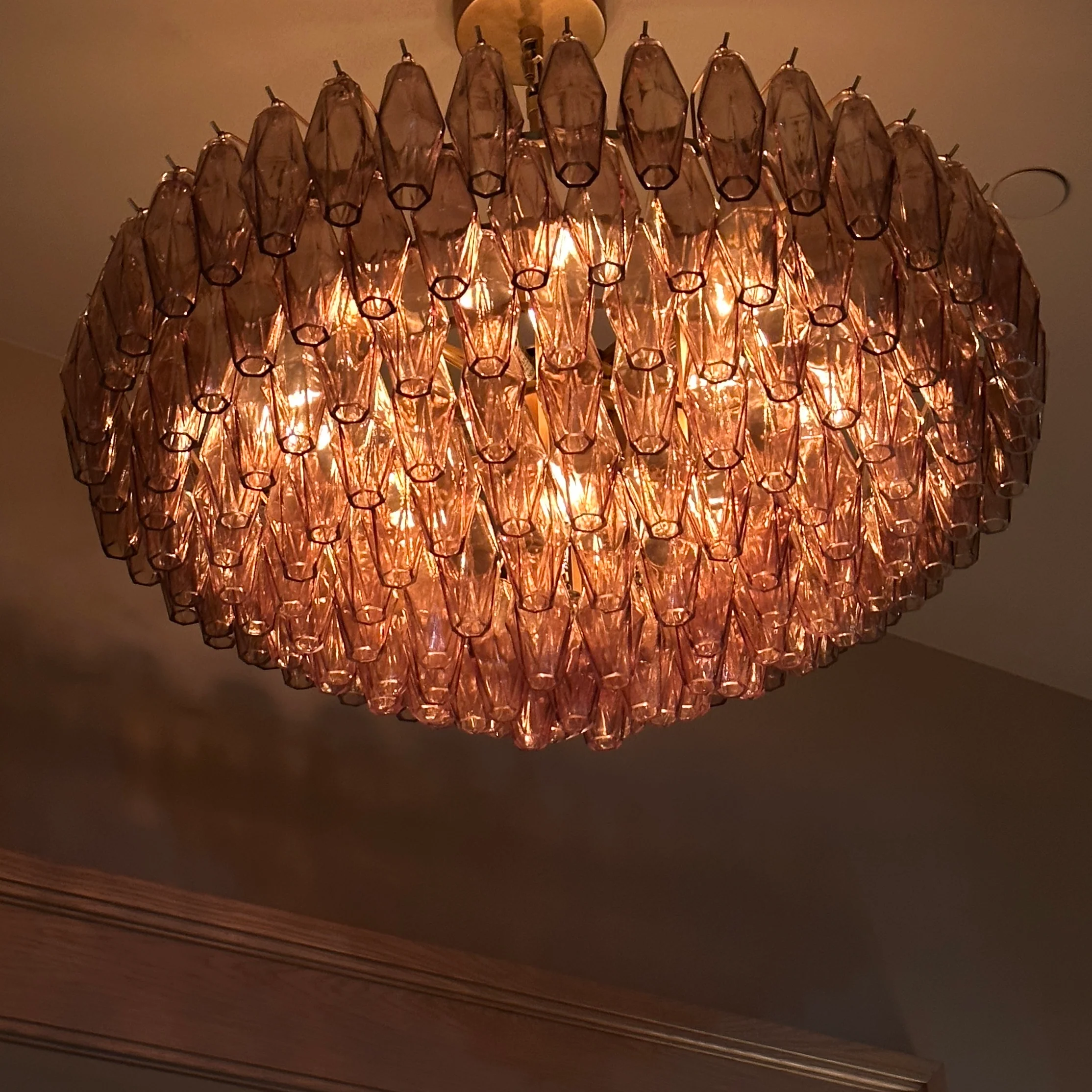 Chiarita Glass Tiered Round Chandelier