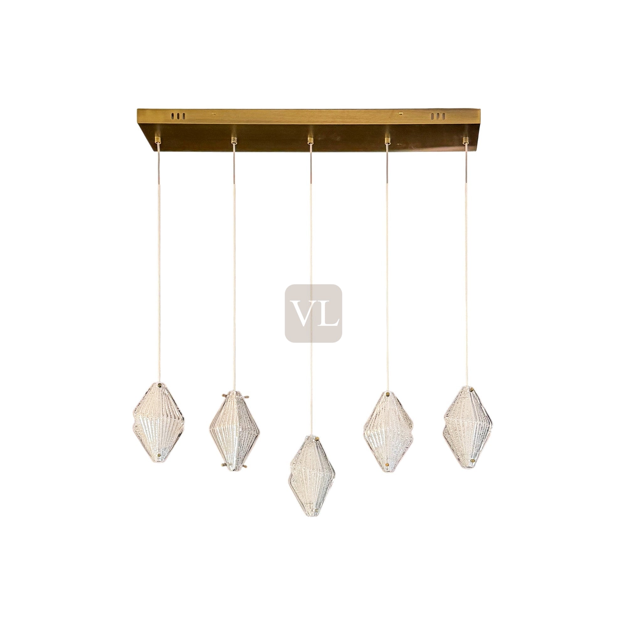 Glass Art Chandelier