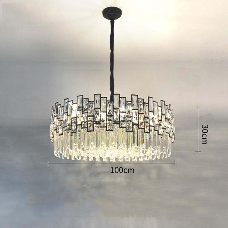 Kate Double Tier Crystal Chandelier