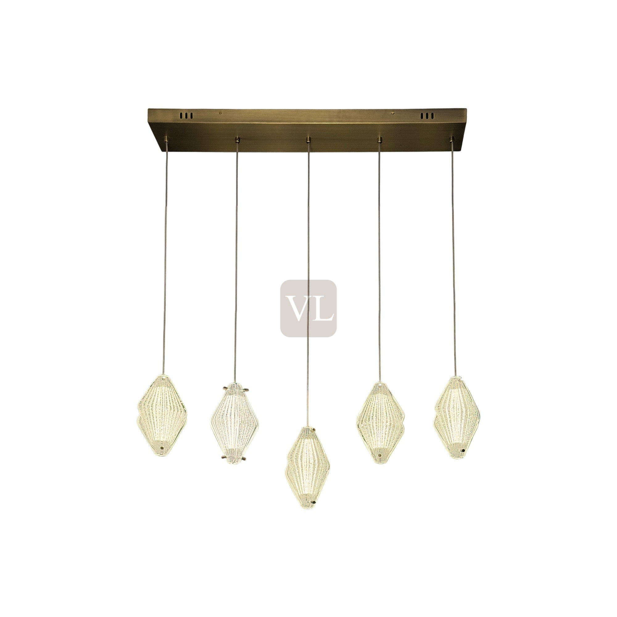 Glass Art Chandelier