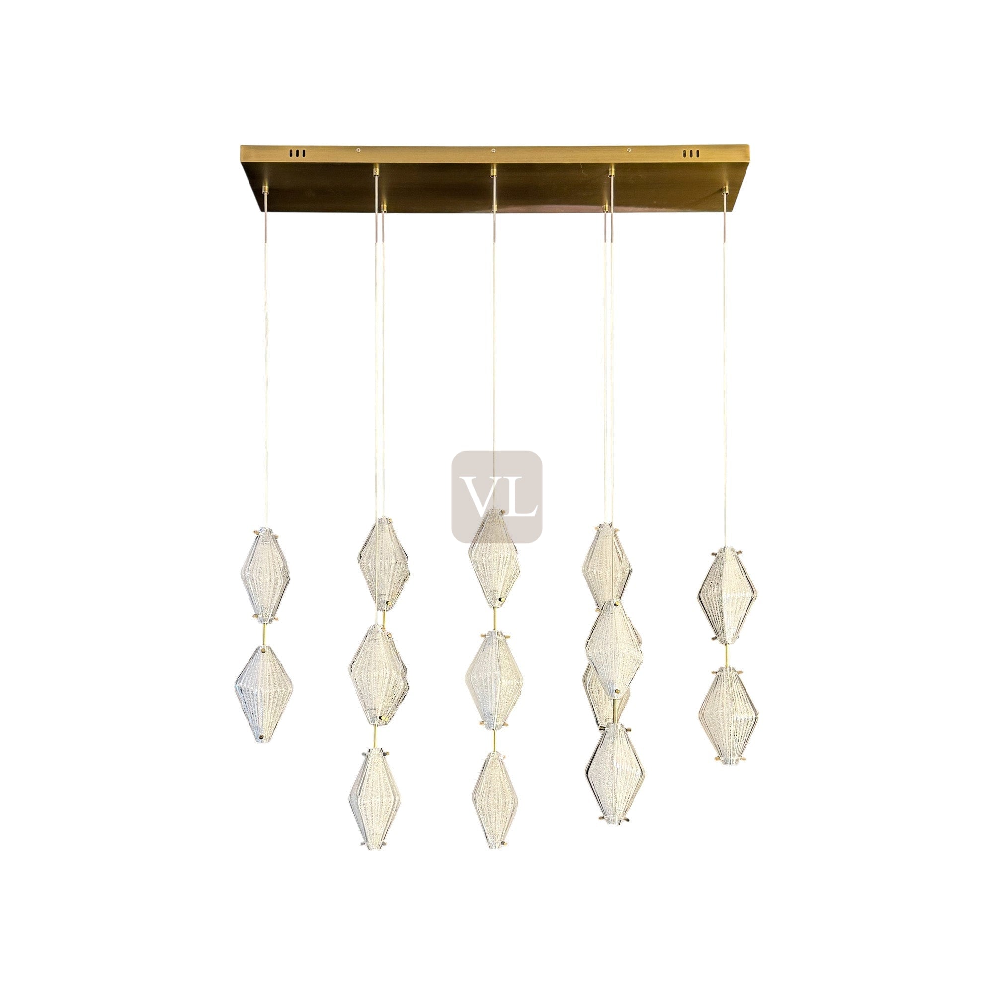 Glass Art Chandelier