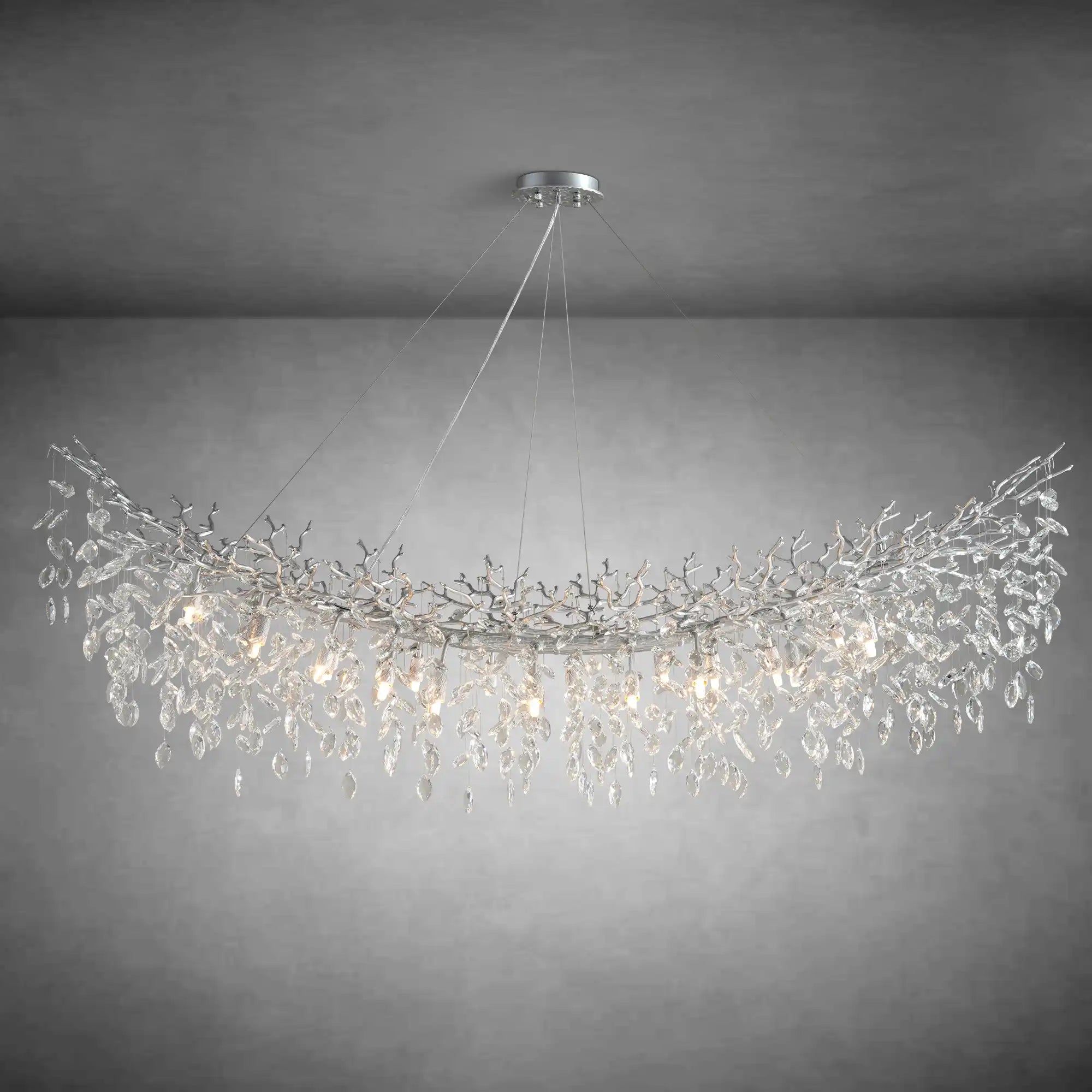 Horse-eye shaped branches Crystal Chandelier