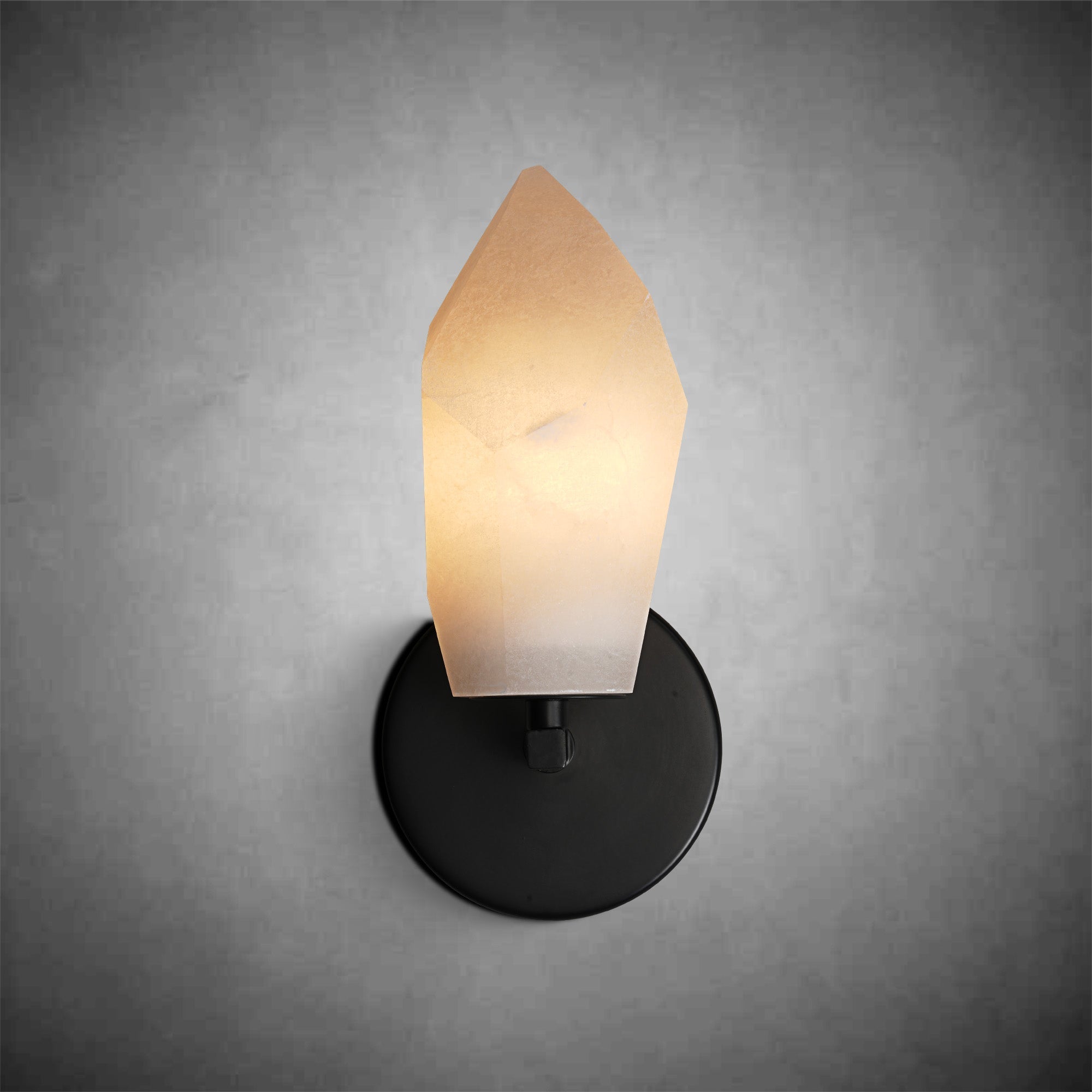 Diamond Alabaster Wall Sconce