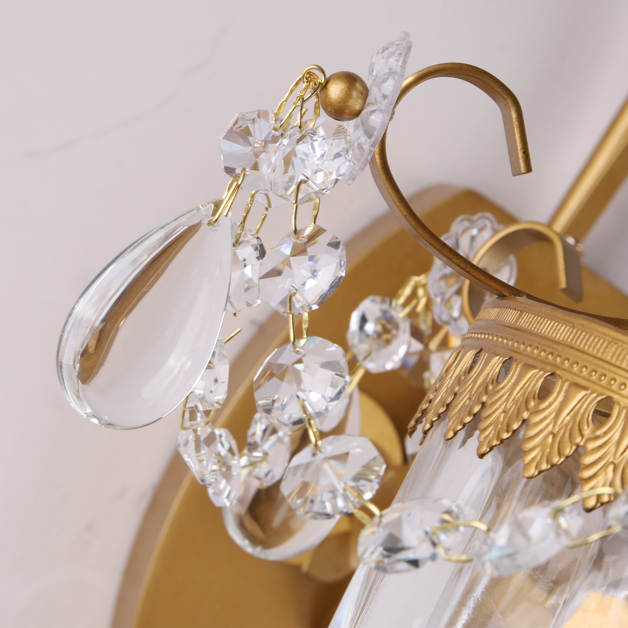 Victorian Crystal Lamp