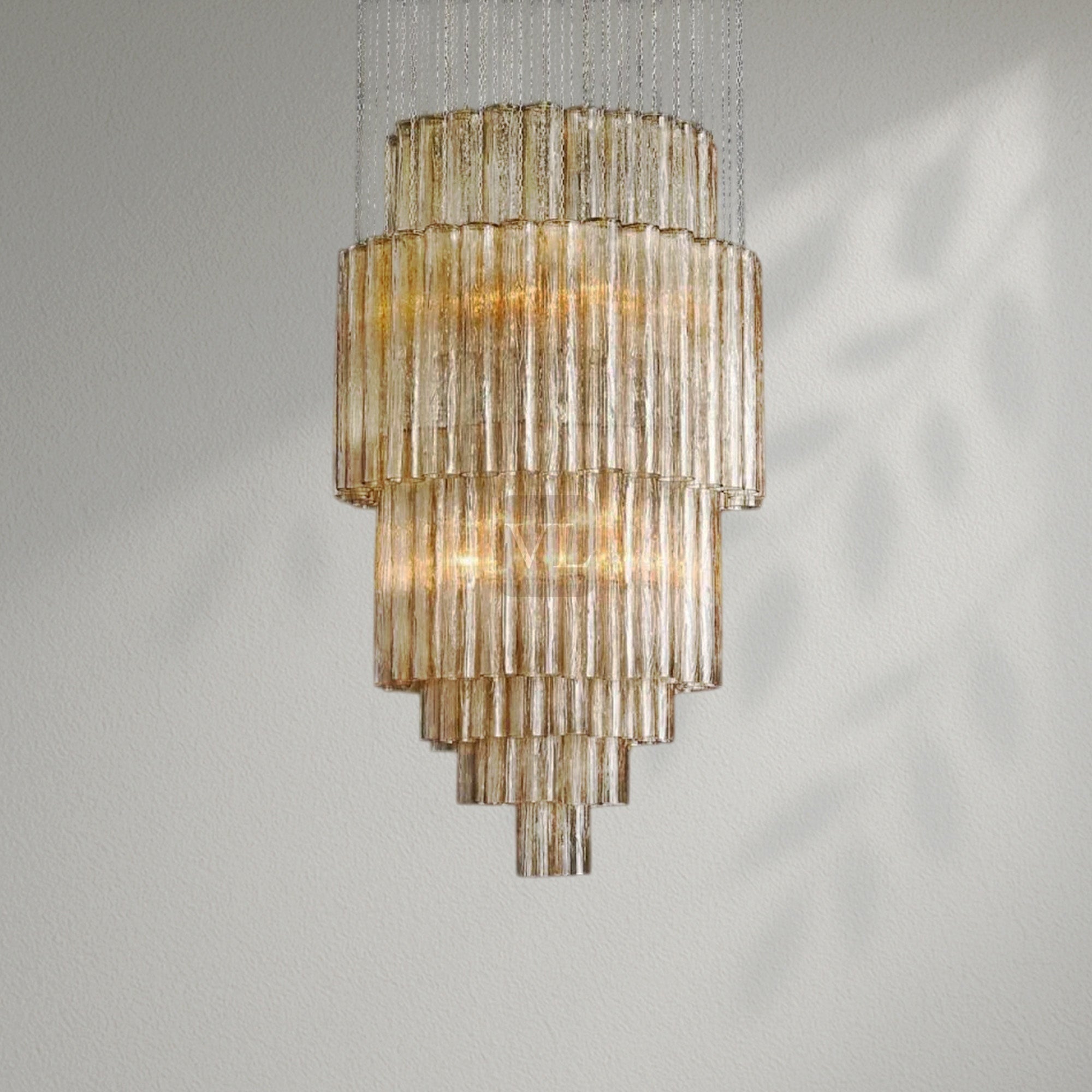 Serena Multi-Tier Round Chandelier 24"D 30"D 34"D