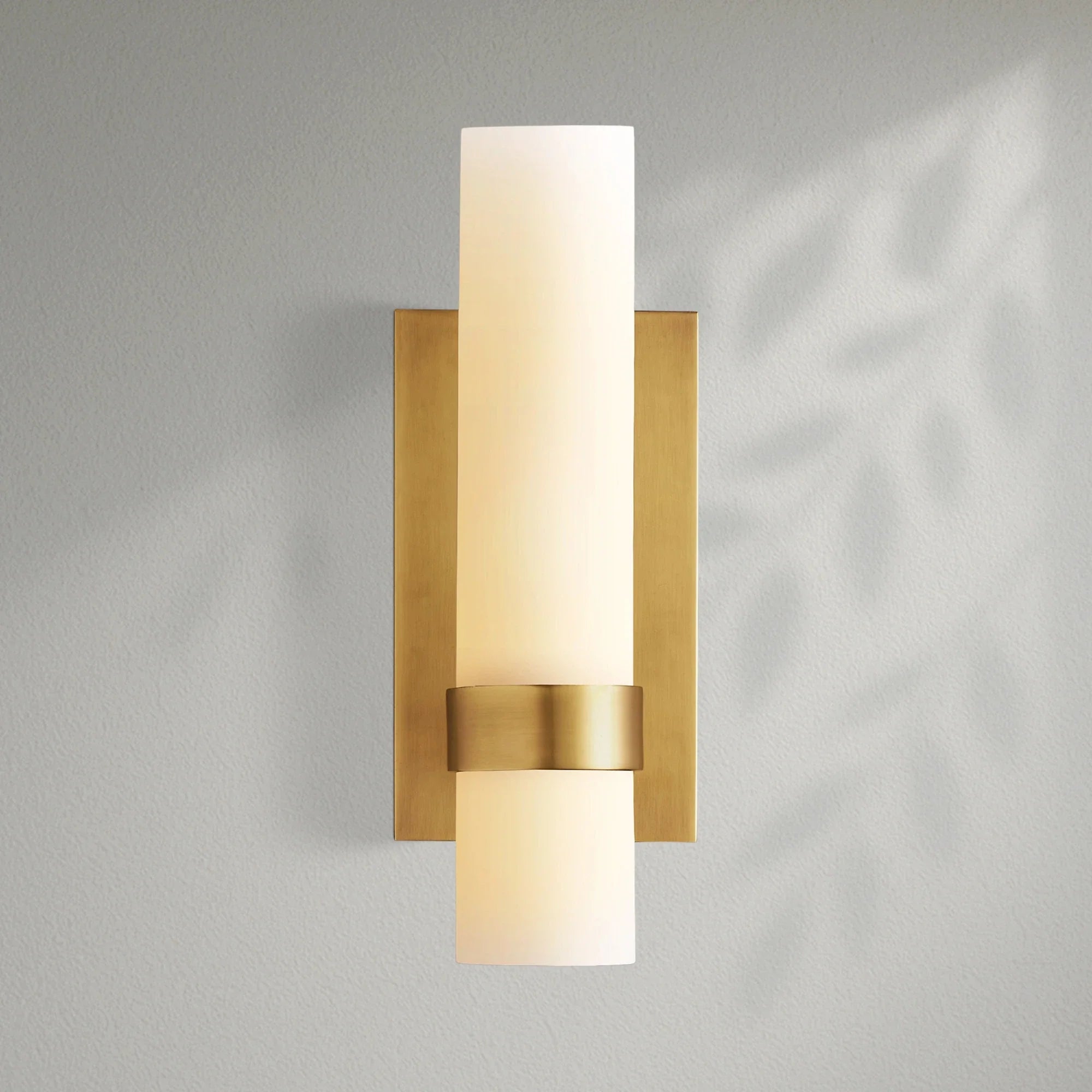 Savelle Milk Glass Sconce