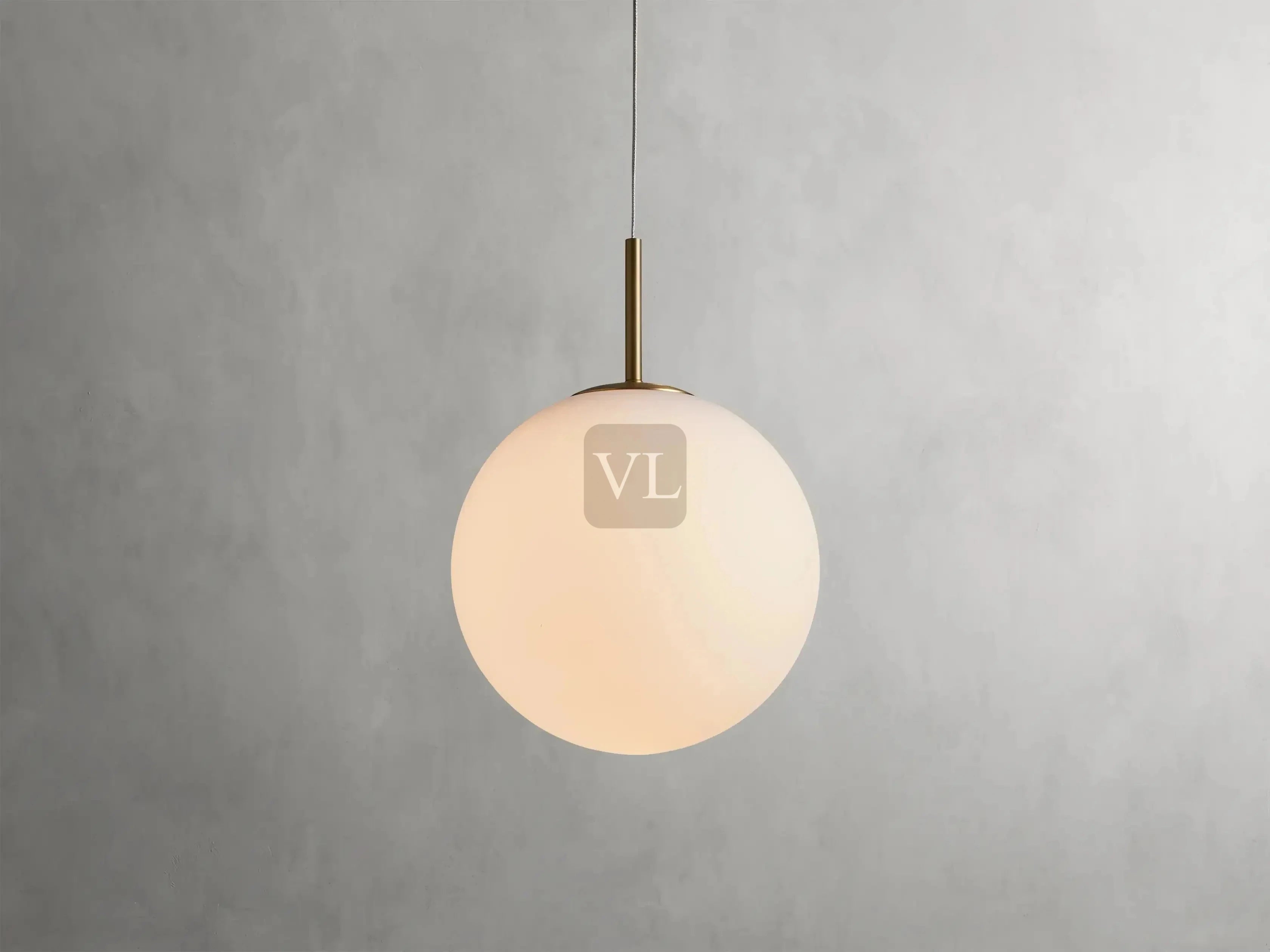 Elegant Crackle Glass Globe Pendant Light with Integrated LED