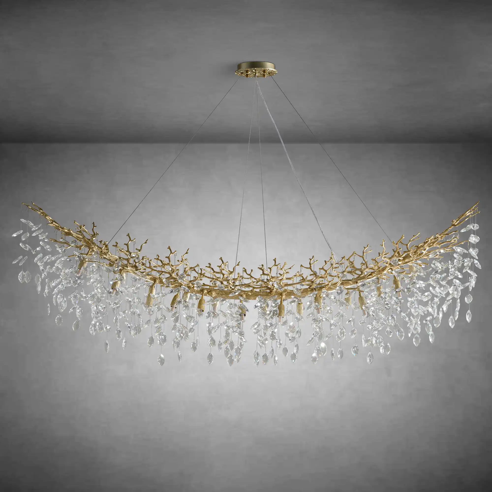 Horse-eye shaped branches Crystal Chandelier