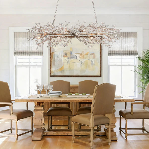 Fiore Linear Chandelier 43"51"68"