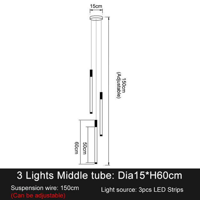 La Barra Staircase Foyer Chandelier