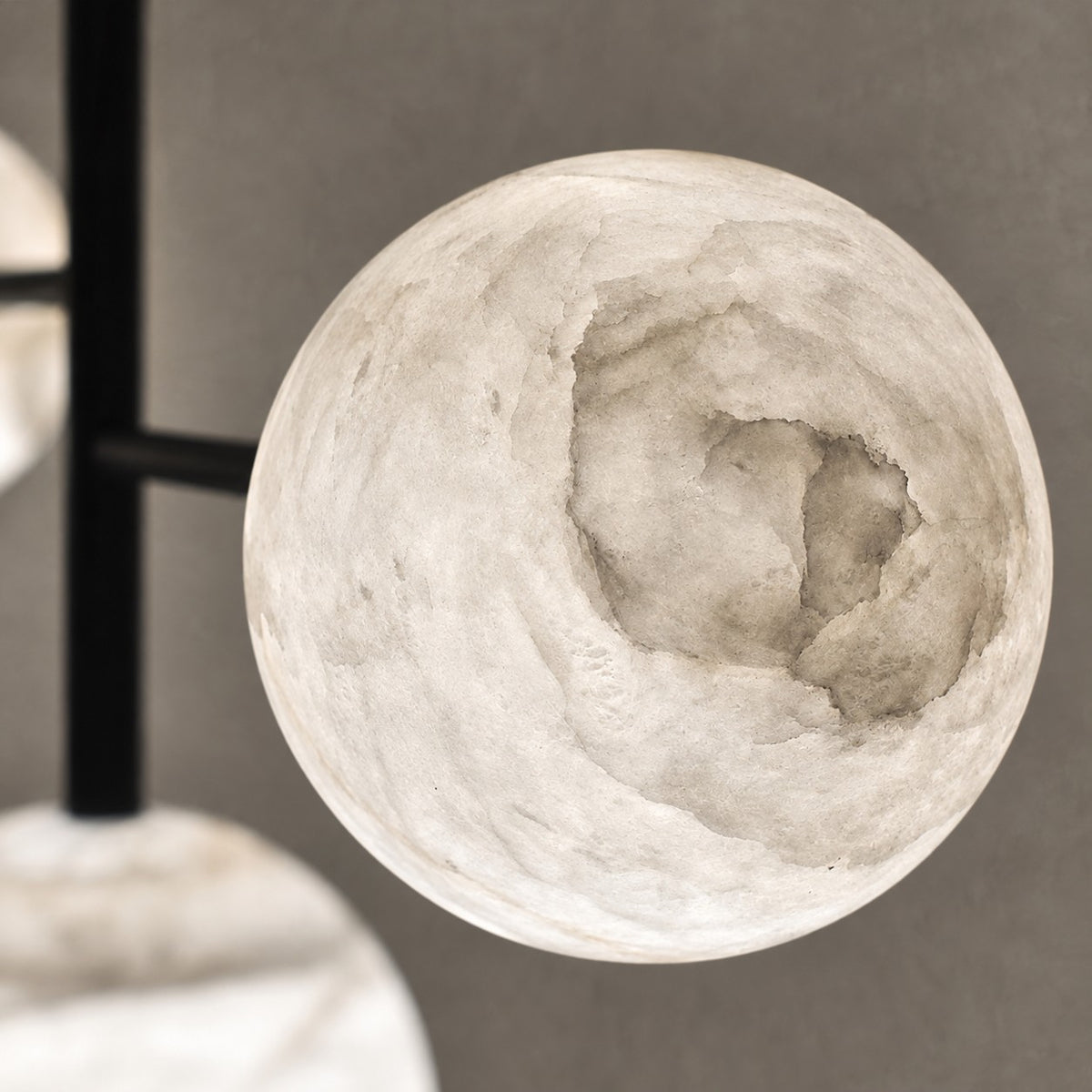 Lola Modern Artistic Alabaster Pendant Light, Unique Chandelier Designs