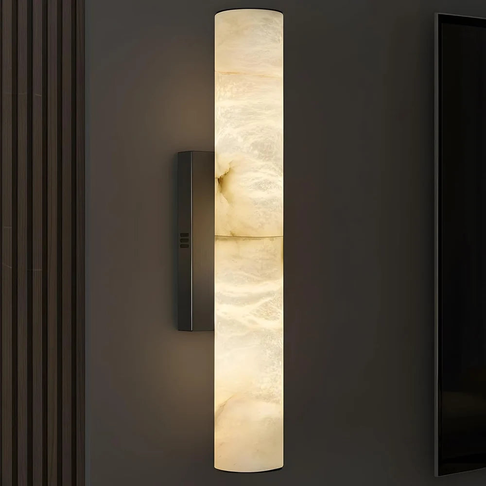 Charlene Marble Long wall sconce