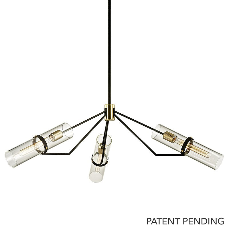 Raef Modern Chandelier - F6317-CE - Troy Lighting