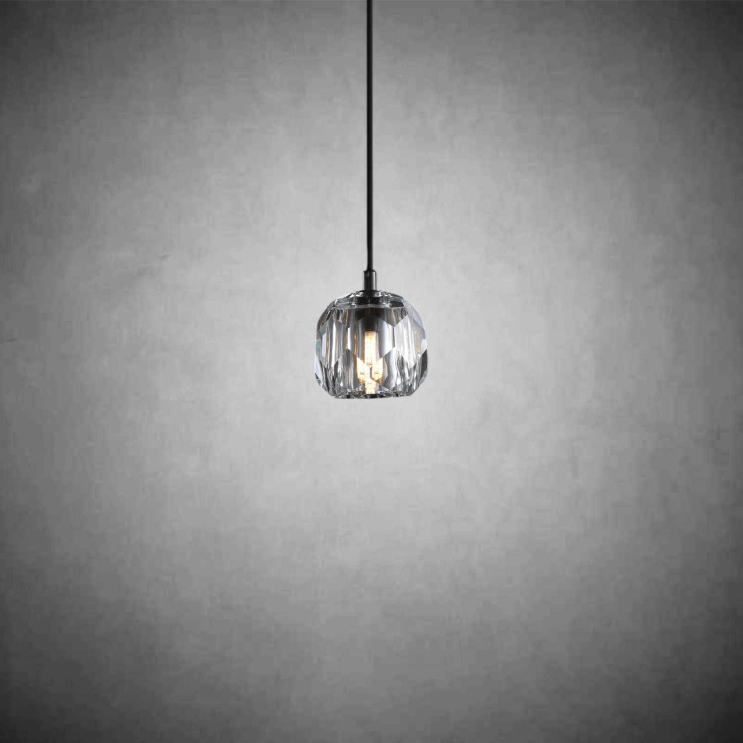 Bolura De Cristal Glass Cord Pendant