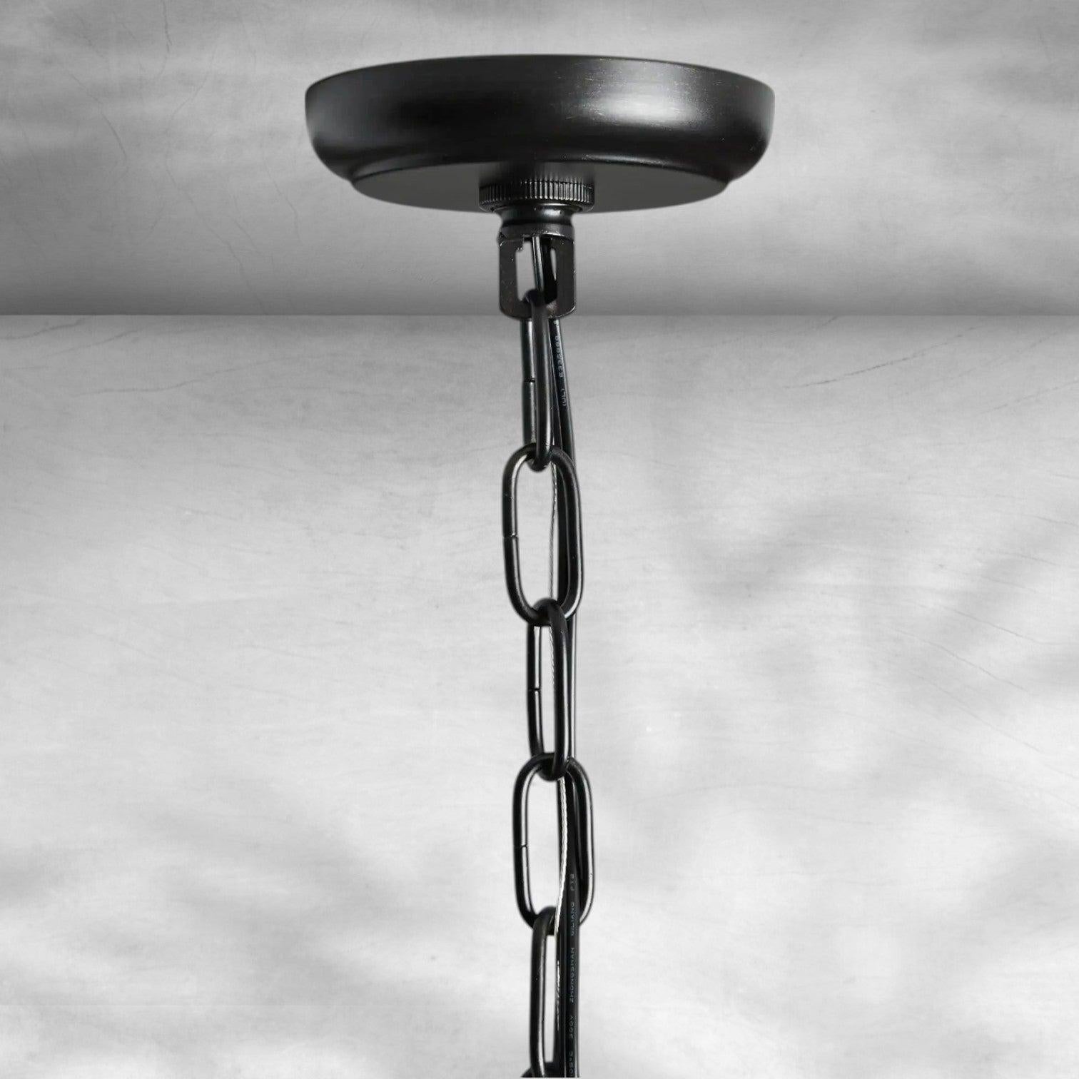 Leyland 11-Light Art Deco Chandelier with K9 Glass Crystals