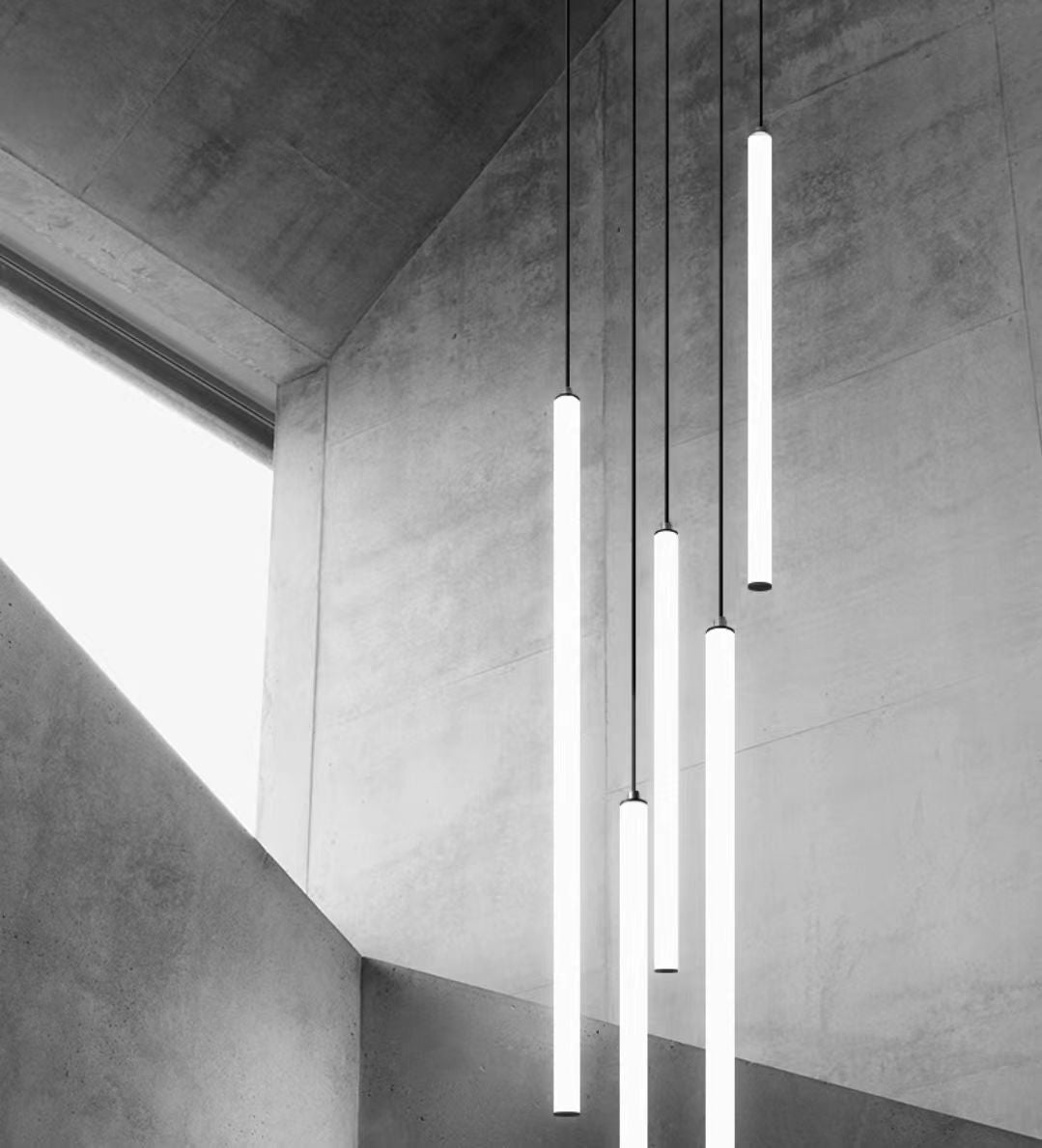 Scandinavia Minimalist White Pendant Light for Bedside/Dining Room/Staircase