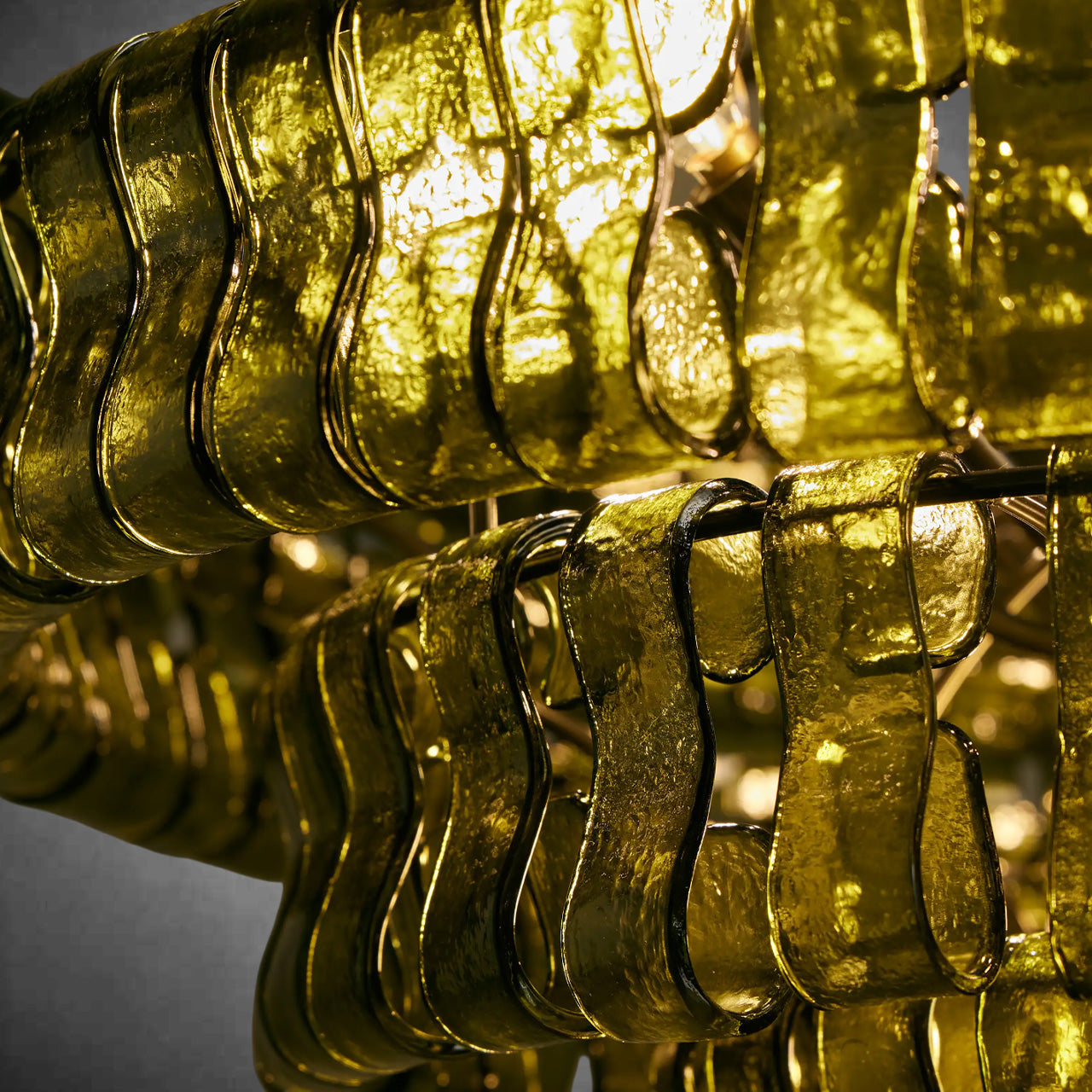 Ghiaccio Round Chandelier