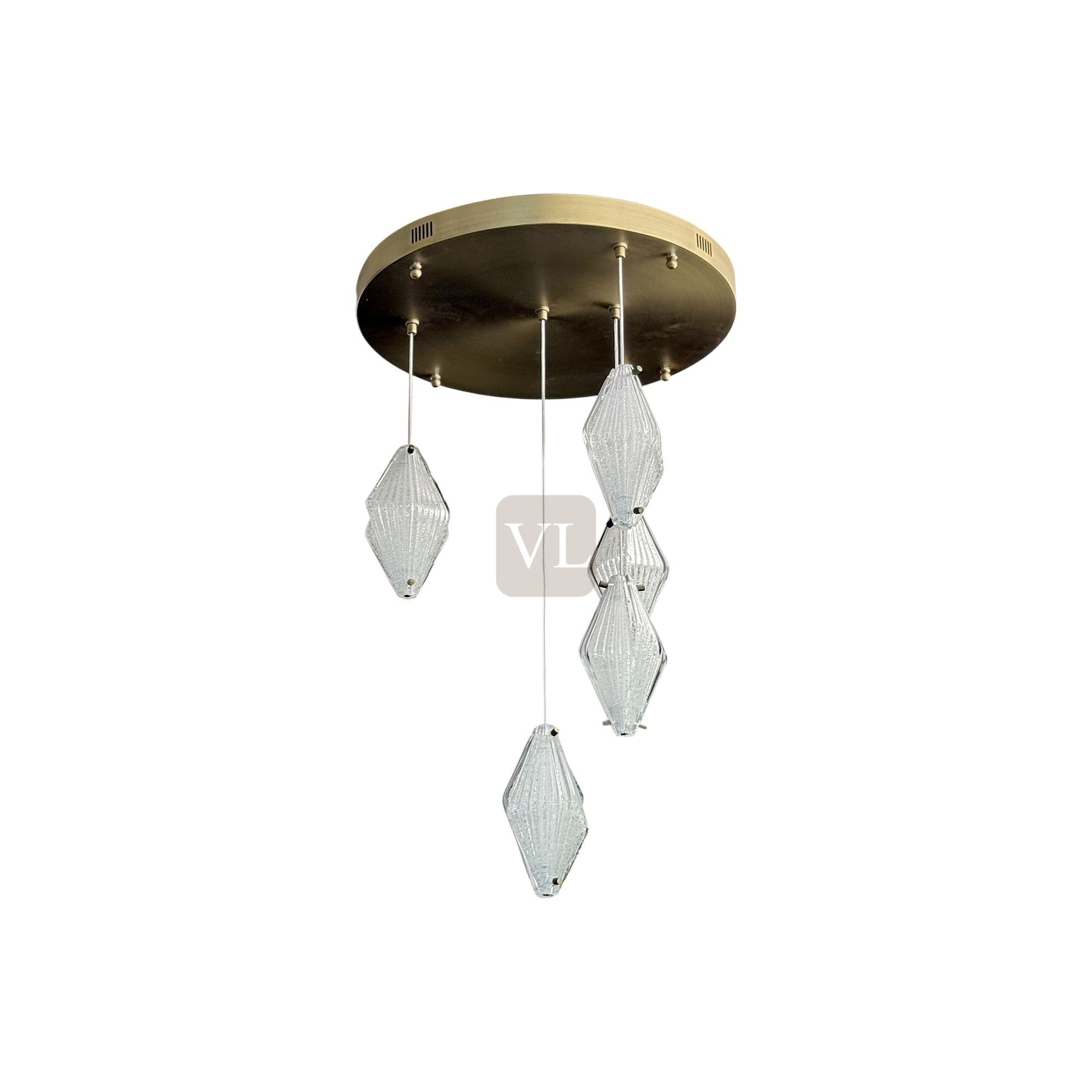 Glass Art Chandelier