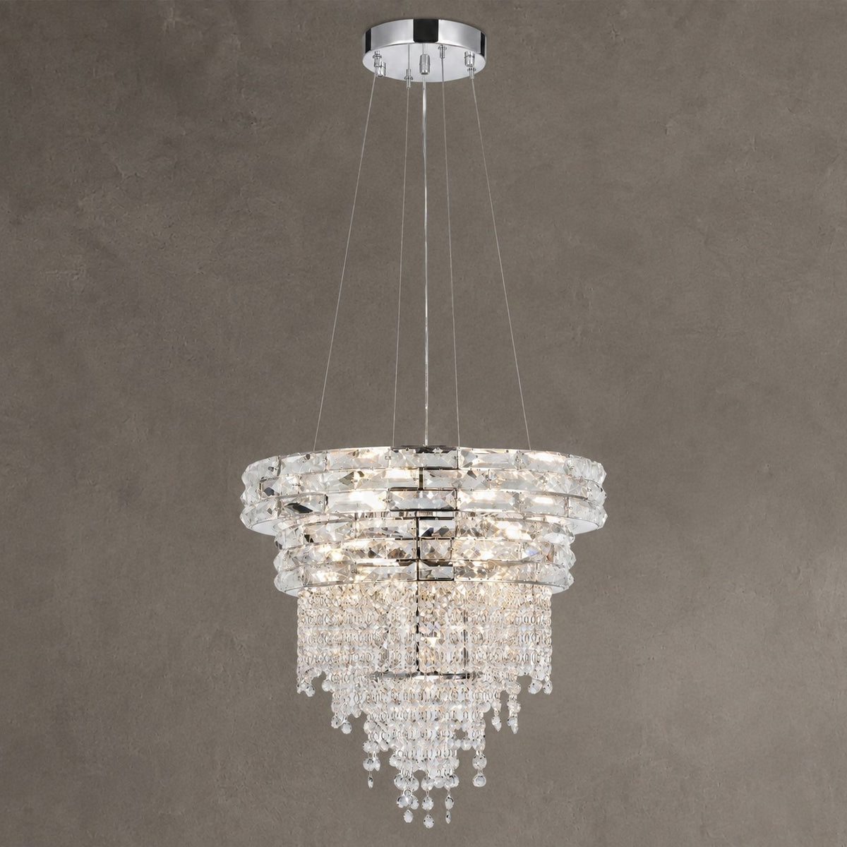 Corona Crystal Chandelier