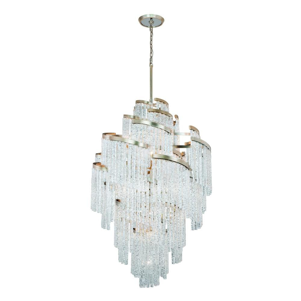 Lansdowne Acre 25-Light Oversized Crystal Chandelier, Elegant Lighting
