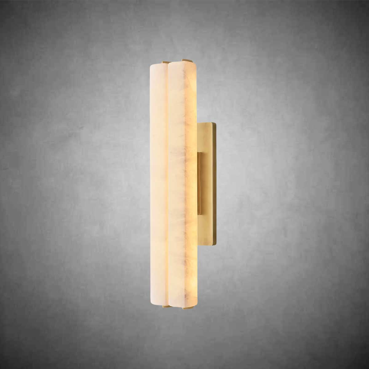Aurivox Alabaster Double Sconce