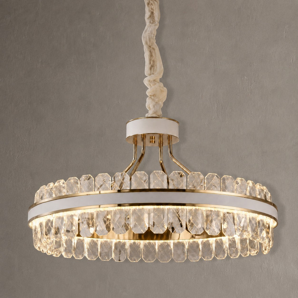 Leather Chandelier