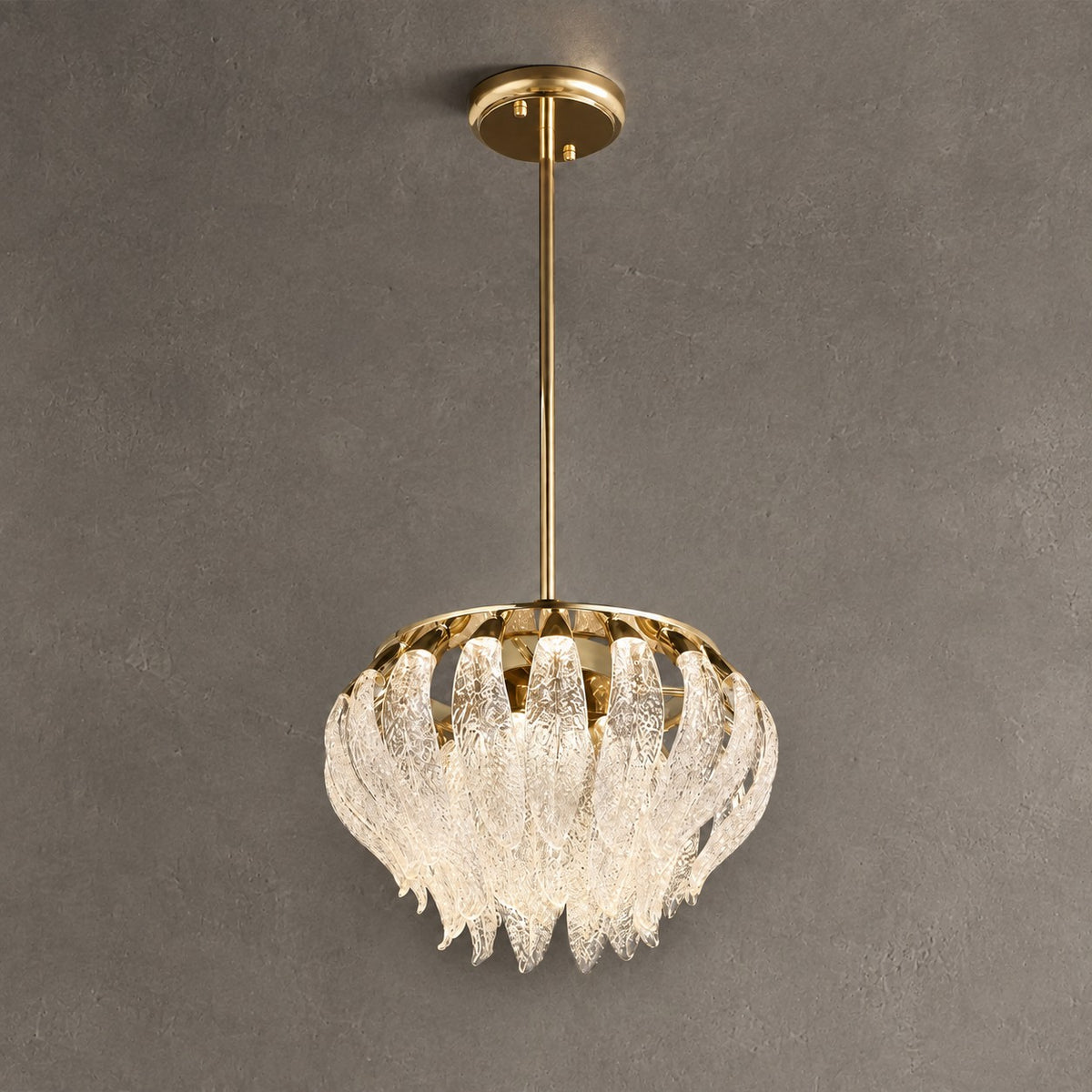 Floral Glory Modern Sculptural Pendant Light