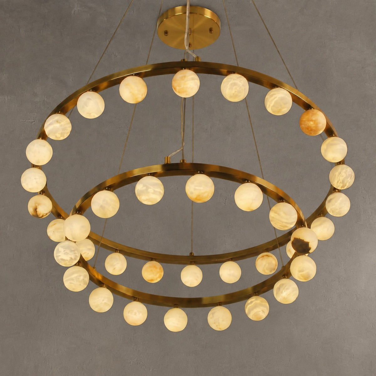 Orbita Modern Round Ring Chandelier