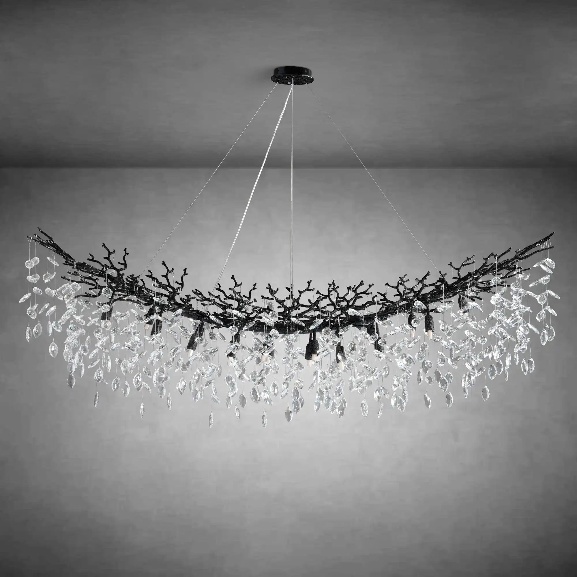Horse-eye shaped branches Crystal Chandelier
